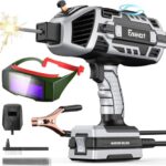 Faiuot Handschweißgerät 220V IGBT Inverter ARC Tragbare Schweißmaschine - 6 Stromstärkenverstellung, für 2,5-3,2 mm Elektroden, für Reparaturen, Professionelle Schweißprojekte (mit Schutzbrille)