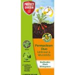 PROTECT GARDEN Permaclean Duo Unkraut & Wurzel Ex, Unkrautvernichter mit Zweifachwirkung gegen Unkräuter und Ungräser, 1000 ml Konzentrat