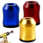 3-teiliger magnetischer Schraubendreher-Aufsatz, abnehmbarer Schraubenring für Bohrmaschinen | Universeller Bithalter für Sechskantschraubendreher und Elektrobits | Schraubenhalter aus Legierung Bit