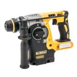 DEWALT SDS-plus XR Akku-Kombihammer/Schlagbohrmaschine (18V, bürstenlos, 24mm, ideal für Bohranker/Befestigungslöcher, Vibrationsreduzierung, ohne Akku & Ladegerät) DCH273N-XJ
