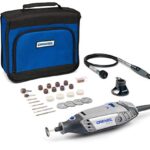 Dremel 3000 Multifunktionswerkzeug 130W, Set mit 2 Aufsätze 25 Zubehörteilen, Variable Drehzhal 10.000-33.000 U/min zum Schneiden, Schleifen, Gravieren, Polieren, Schärfen, Reinigen, Schnitzen