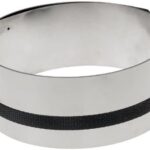 Tapezierschiene Tapetenschiene 6x200 cm aus rostfreiem Stahl