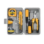 Nityunn Werkzeugset, 13-teilig, Tragbare Handwerkzeuge mit Aufbewahrungsbox, Basis-Haushaltswerkzeuge