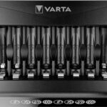 VARTA Akku Ladegerät, Batterieladegerät für wiederaufladbare AA/AAA, bis zu 8 Akku, LCD Multi Charger+, Einzelschachtladung, unbestückt