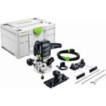 Festool Oberfräse OF 1010 REBQ-Plus (mit Spannzange, Seitenanschlag, Führungsschienen-Adapter, Spanfänger, Gabelschlüssel), im Systainer