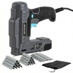 Cecotec Elektrisches Heftgerät mit FastTacker 400 Power-Kabel, 70 W, Kabel 3 m, kompatibel mit verschiedenen Größen von Klammern und Nägeln, inklusive 2000 Klammern (2 Größen), 1000 Nägel und