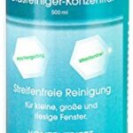 Sichler Haushaltsgeräte Fensterputzreiniger: Glasreiniger-Konzentrat, 500 ml, für bis zu 5,5 Liter Reiniger (Fensterreinigung, Fensterputzroboter-Glasreiniger, Kanister)