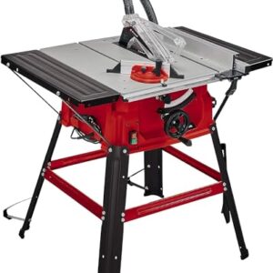 Einhell Tischkreissäge TC-TS 2025/2 U (2.000 Watt, 85 mm Schnitthöhe, Ø 250 mm Sägeblatt, Tischverbreiterung, Winkelanschlag, Parallelanschlag, Sägeblattneigung)