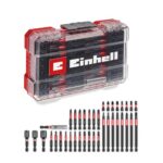 Original Einhell M-CASE 38-tlg. Impact-Bit-Set (25-mm-Bits, 50-mm, 90-mm, Sechskantstecknüsse, 60-mm-Bithalter inkl. Aufbewahrungsbox)
