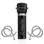 HappyFilter Kalk Wasserfilter 2 | kein separater Wasserhahn nötig | nachhaltiges Design | keine verkalkten Küchengeräte mehr | Aktivkohlefilter | Quick Change | einfache Installation