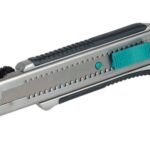 wolfcraft Profi-Abbrechklingen-Messer 25 mm I 4081000 I Messer für hohe Beanspruchung