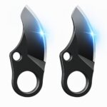 MuatCtarom Akku Astschere Elektrische Gartenschere Klinge 35-40 mm, Doppelklingenschnitt, SK7 Stahl, Rostbeständig, Ideal für Dicke Äste, Obstgärten und Weinberge