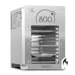 intergrill 800° Gasgrill Steakgrill Hochleistungsgrill Profi Qualität 15,6kg Oberhitzegrill Edelstahl inkl. Grillrost Gastroschale