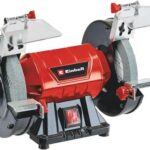 Einhell Doppelschleifer TC-BG 150 (max. 150 W, Ø150 x ø32 x 16 mm Schleifscheiben, Funkenschutz, Formkorrekturen und Anschliffe, inkl. Grob- und Feinschleifscheibe K36/K60)