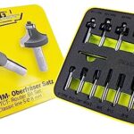 Famag HM-Oberfräser-Satz Classic-Line (12-tlg., mit Metallbox + Schaumstoffeinlage, Bündigfräser / Zinkenfräser / Hohlkehlfräser / Nutfräser / Abrundfräser…) 3381812