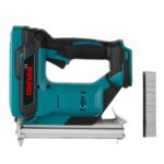 ONEVAN Akku Tacker Nagelpistole Kompatibel mit Makita 18V, Elektrotacker Akku Tackerpistole für 4mm Nägel, inkl. 100 Klammern, für Polsterei, Textilien befestigen und Holzbearbeitung (ohne Batterie)