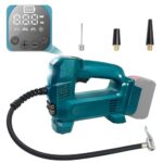 URUN Akku Kompressor für Bosch Professional 18V System Akku, 150PSI tragbare Luftkompressor mit digitalem Manometer für Auto, Akku-Autokompressor für Motorrad, Fahrrad Bälle (Keine Batterie)