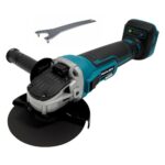 Akku Winkelschleifer 125mm für Makita 18V Akku (Ohne Akku), 8500U/min, Bürstenloser Profi-Schleifer 4-stufige Regelung, Kabellos Schleifer mit Zusatzhandgriff für Trennen, Schleifen & Bürsten