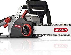 Oregon 2400W kabelgebundene Elektro-Kettensäge mit 18 Zoll (45 cm) Führungsschiene, rückschlagarme Motorsäge, integriertes Selbstschärfungssystem (PowerSharp) 3 Jahre Garantie (CS1500)