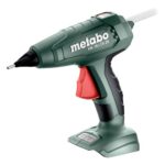 metabo Akku-Heißklebepistole HK 18 LTX 20-18 V, 11 mm Klebestick-Ø, 2 Temperaturstufen - Schnelles Aufheizen, präzise Dosierung, vielseitig für Reparaturen und Fixierungen - Inkl. Zubehör