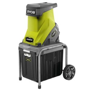 RYOBI 2.500 W Elektro-Häcksler RSH2545B, Schneidbacken 45 mm, Fangbox mit 40 l Fassungsvermögen