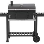 El Fuego Holzkohlegrill Ontario XXL, schwarz
