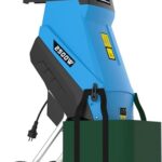 Güde Gartenhäcksler GH 2501 (2500 W, Messertechnik, wartungsarm, Selbsteinzug, Transporträder, Überlastsicherung, max. Astdicke 45 mm, inkl. Fangsack 45 L und Zuführhilfe)