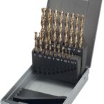 KEIL 307 501 110 Metallbohrersortiment HSS-E DIN 338 Cobalt, geschliffen, Split Point, 19-teilig Ø 1,0-10,0 mm um 0,5 mm steigend, in RoseBox