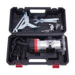 Frederimo Electric Hand Holz Oberfräse, 220V 800W Kantenfräse Multifunktionsfräse, 30000r/Min Rand Fräsmaschine Holzbearbeitung Trimmer, fur Holzverarbeitung, Möbelherstellung