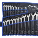 CONDOR Werkzeug 35-26T | Gabel-Ringschlüssel-Satz | 26-tlg. | Chrom-Vanadium-Stahl verchromt | 4-32 mm | Maulschlüssel Satz Ratschenschlüssel Set Profi Werkzeug für Werkstatt und Heimwerker