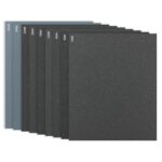 Schleifpapier Set 27 Stück Nass und Trocken Sandpapier 9 * 11 Zoll,Körnung 400 600 800 1000 1200 1500 2000 2500 3000 Nass und Trocken für Auto Metall Holz Lack Wände Glas Schleifen Finishing ﻿