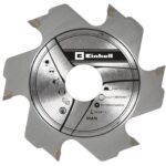 Original Einhell Fräserblatt 100 x 22 x 4,0 mm 6Z (Flachdübelfräsen-Zubehör, passend für alle Einhell (Akku)-Flachdübelfräsen, Ø 100 mm)