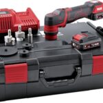 FLEX Akku-Poliermaschine PXE 80 12-EC / 2.5 SET (Akku-Polierer 12 V, rotativ und exzentrisch freilaufend, Poliermaschine inkl. 2x 2,5 Ah 12 V Akkus, Schnellladegerät und umfangreichem Zubehör) 532268