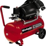 Einhell Kompressor TC-AC 420/50/10 V (2200 W., max. 10 bar, 50 l-Tank, 420 l/min Ansaugleistung, Motordrehzahl 2850 min^-1, Druckminderer, Manometer, Ölschmierung)