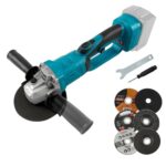 Akku Winkelschleifer kompatibel mit Makita Akku 18V, Bürstenloser Profi-Schleifer 125mm 18000RPM 180° Drehbarer Bürstenlos Schleifer zum Schneiden, Schleifen, Polieren(Ohne Akku)