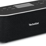 TechniSat DIGITRADIO BT 1 - tragbarer Bluetooth-Lautsprecher mit DAB+ Digitalradio (UKW, Uhr, Wecktimer, Favoritenspeicher, Freisprechfunktion, AUX-in, Direktwahltasten, Akku, 6 Watt) schwarz