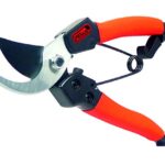 Garten Primus Gartenschere, Rosenschere, Rebschere, Damenschere, schwarz/orange, 17,7 x 4,8 x 1,6 cm, 01020