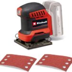 Einhell Akku-Faustschleifer TE-OS 18/113 Li-Solo Power X-Change (18 V, Schwingschleifer, 1,8 mm Schwingkreis, inkl. 2x Schleifpapier P120, ohne Akku)