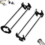 DHSWNNG Beckenschlüssel Multifunktionaler Spülenschlüssel armaturenschlüssel 11 Größen Unter Schraubenschlüssel Universell Vier-Backen-Sechskant-Schlüssel für Sink Küchenreparatur Armaturen