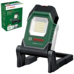 Bosch Akku- LED-Arbeitsleuchte/Baustellenlampe/mobiler Strahler UniversalWorkLight 18V-2100 (max. 2100 Lumen, 3 Helligkeitsstufen, Kopf mit 10 Klapppositionen; ohne Akku)