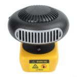 Glomc Tragbare Lithium-Batterie-Heizung für schnelle 3-Sekunden-Wärme, kabelloses Heiß- und Kaltluftgebläse zum Entnebeln von Autos, Camping und Outdoor, mit Überhitzungsschutz (HotBlower-MWQ-2USB)