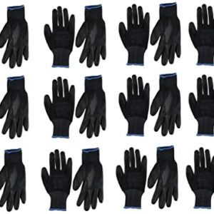 Ogrifox Unisex BB Schutzhandschuhe, schwarz, 24 Paar- Size L(9)