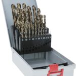 Bosch Professional 25tlg. Metallbohrer-Set HSS-Cobalt ProBox (für Edelstahl, Zubehör Bohrschrauber), Durchmesser: 1.0 - 13.0