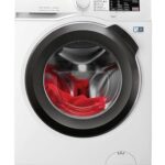 AEG Waschmaschine 8 kg, Serie 6000 ProSense: Mengenautomatik für automatische Anpassung von Waschdauer & Energieverbrauch, Startzeitvorwahl, Nachlegefunktion, Vollwasserschutz, 1400 U/min, L6AMZ48FL