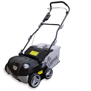 Mr. Gardener - 40V Akku Vertikutierer Rasenlüfter bürstenloser Motor 4038-2 Li - ohne Akku und Ladegerät - 38 cm Arbeitsbreite - Messerwalze + Lüfterwalze - 5 Stufen Höhe