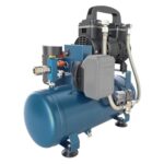 Akku Kompressor Druckluftkompressor für Makita 18V Akku, Tragbarer Luftkompressor 7.5bar Arbeitsdruck, 9L Gasflaschenkapazität, Schnell aufblasen für pneumatischen Werkzeugen