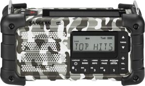 Sangean MMR-99 DAB+ Multifunktions-Notfallradio (Arctic Camo)