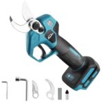 AUTOJARE Akku Astschere kompatibel mit Makita 18V Akku Bürstenlose Elektrische Astschere mit 2 Gängen LCD Display Akku Baumschere für Rebschnitt Zweige, Stämme, Büsche (Ohne Akku)