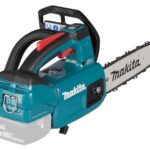 Makita DUC 254 Z 18 V Brushless Akku Kettensäge 25 cm Solo - ohne Akku und Ladegerät, Blau, Silber