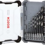 Bosch 8x PRO Metal HSS-G Impact Spiralbohrer-Set (für Nichteisenmetalle, Stahl, Ø 2,0, 3,0, 4,0, 5,0, 6,0, 7,0, 8,0, 10,0 mm, Professional Zubehör Schlagbohrer/Schrauber, Bohrmaschine/Schrauber)
